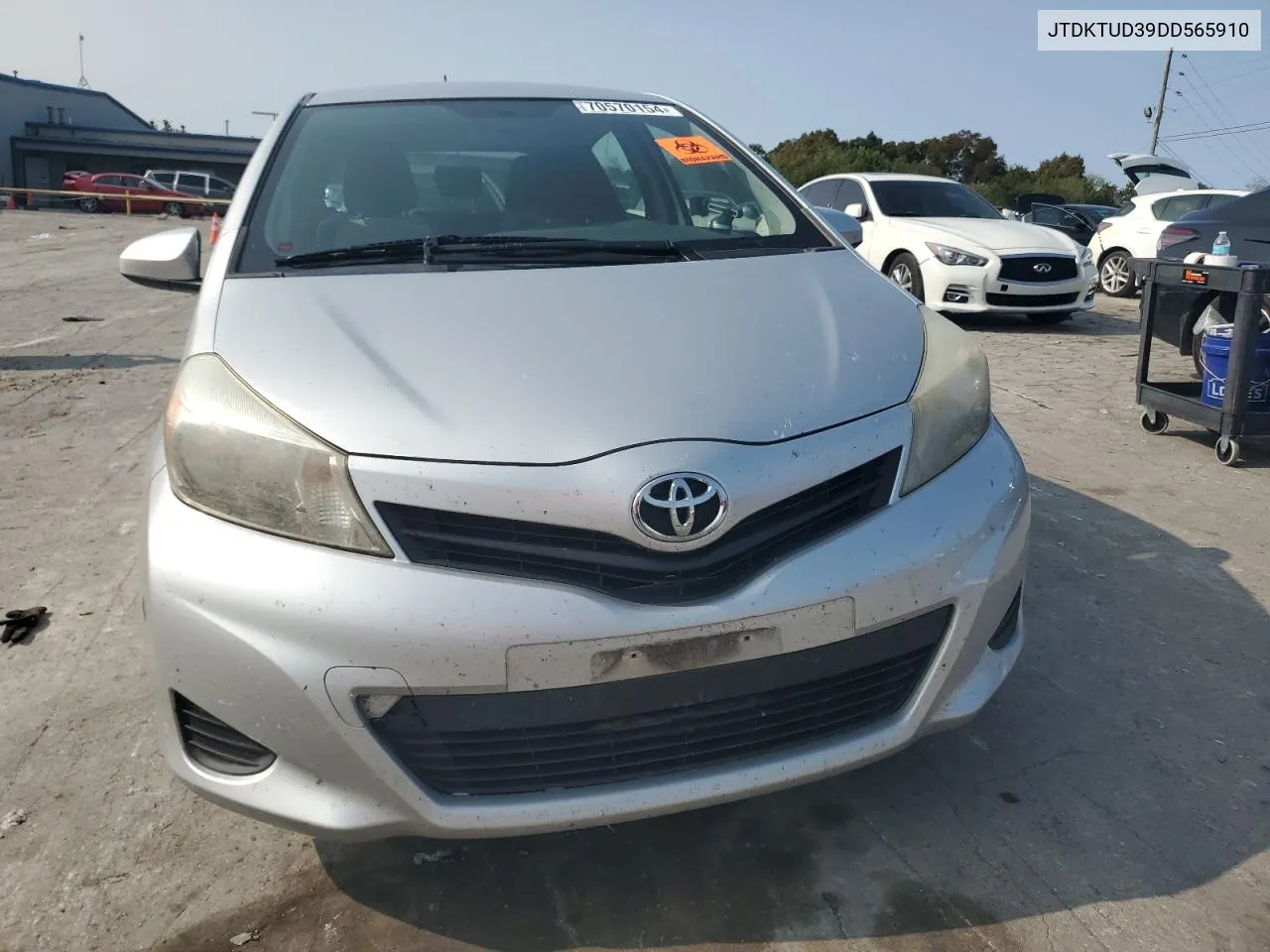 JTDKTUD39DD565910 2013 Toyota Yaris