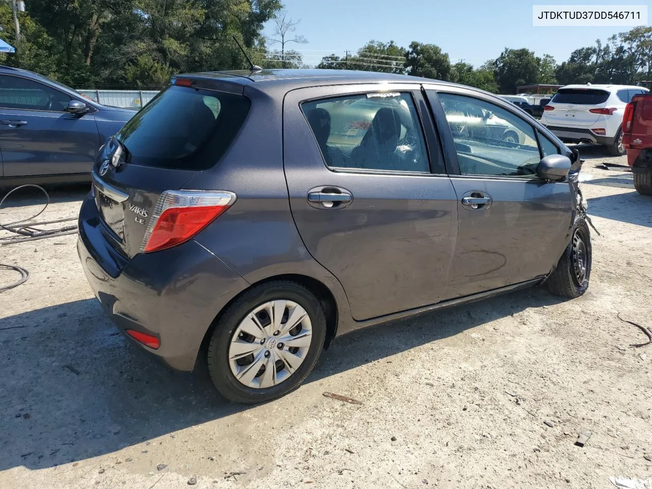 JTDKTUD37DD546711 2013 Toyota Yaris