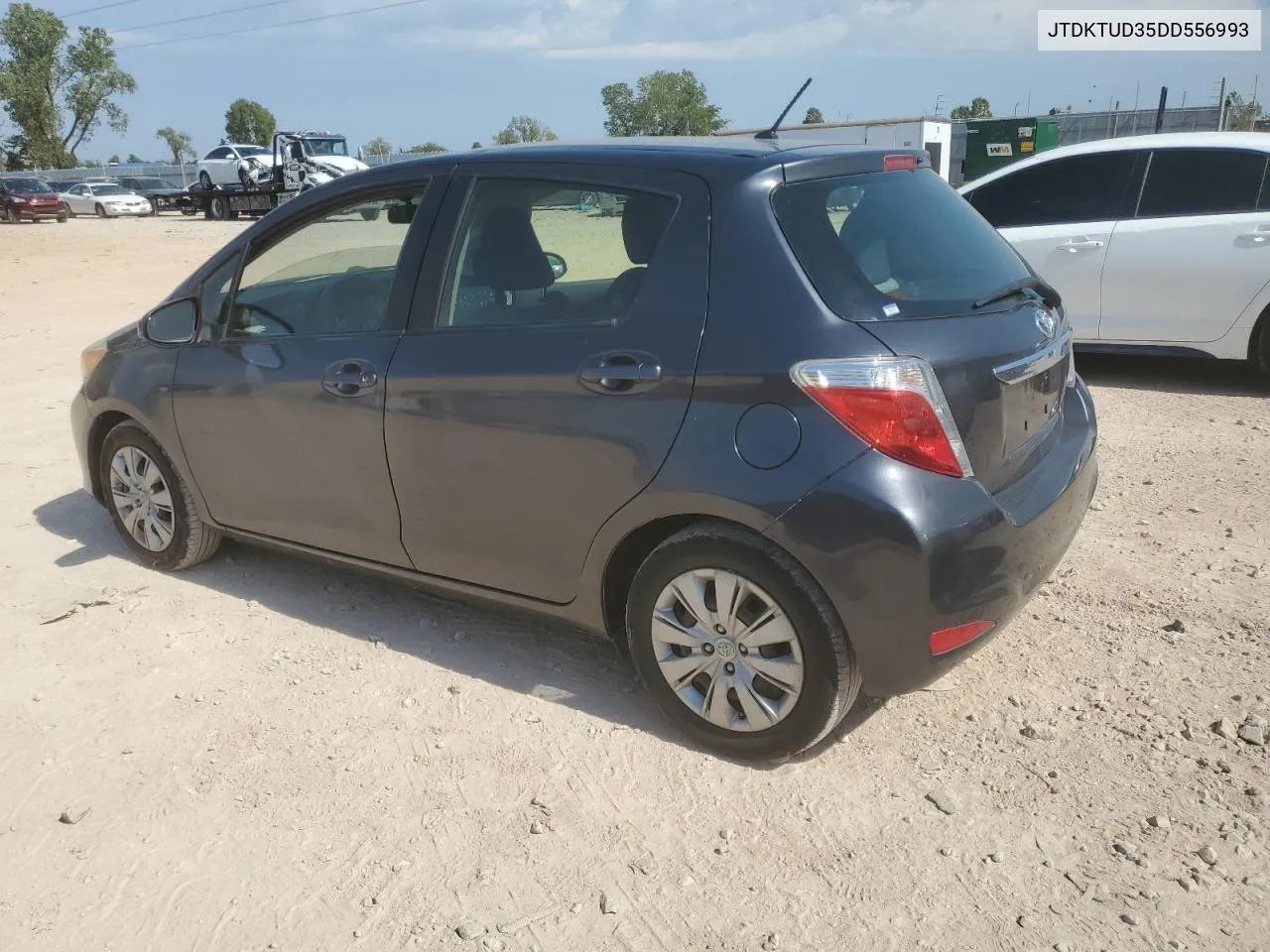 2013 Toyota Yaris VIN: JTDKTUD35DD556993 Lot: 75663654