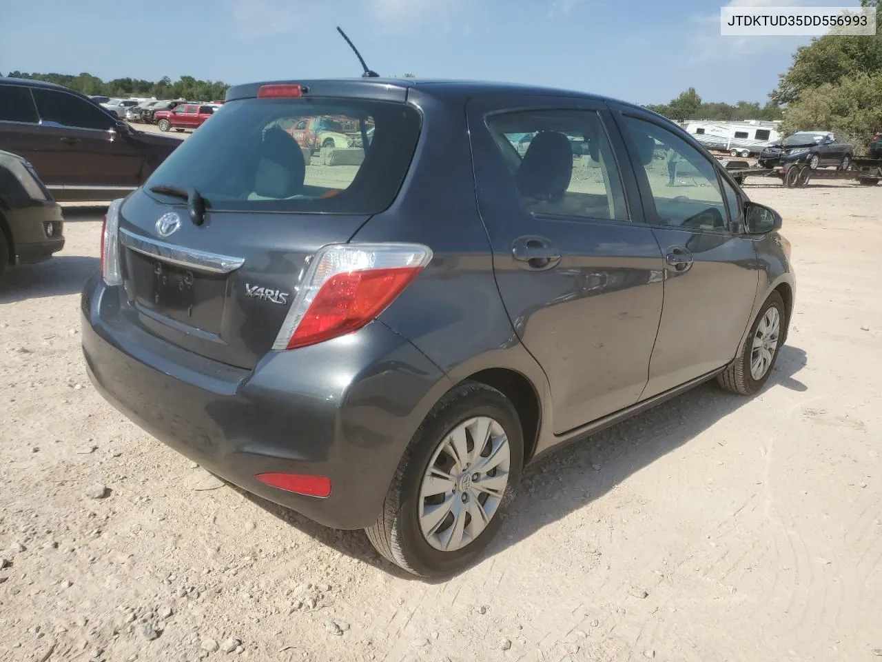 2013 Toyota Yaris VIN: JTDKTUD35DD556993 Lot: 75663654