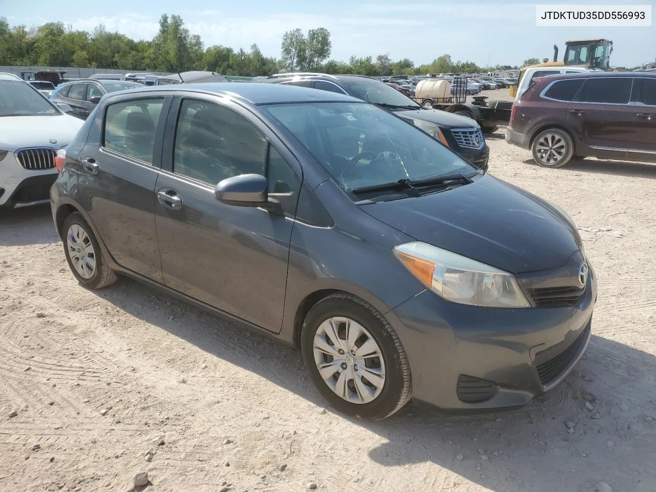 2013 Toyota Yaris VIN: JTDKTUD35DD556993 Lot: 75663654