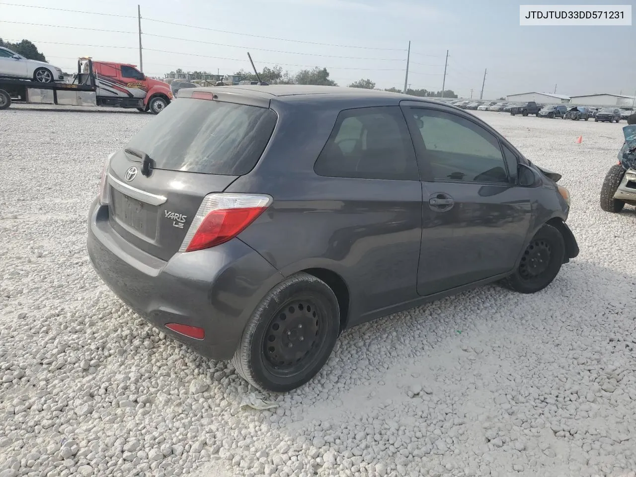 JTDJTUD33DD571231 2013 Toyota Yaris