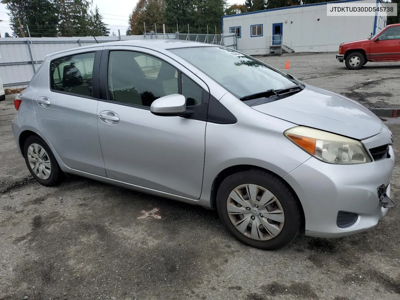 2013 Toyota Yaris VIN: JTDKTUD30DD545738 Lot: 75834664