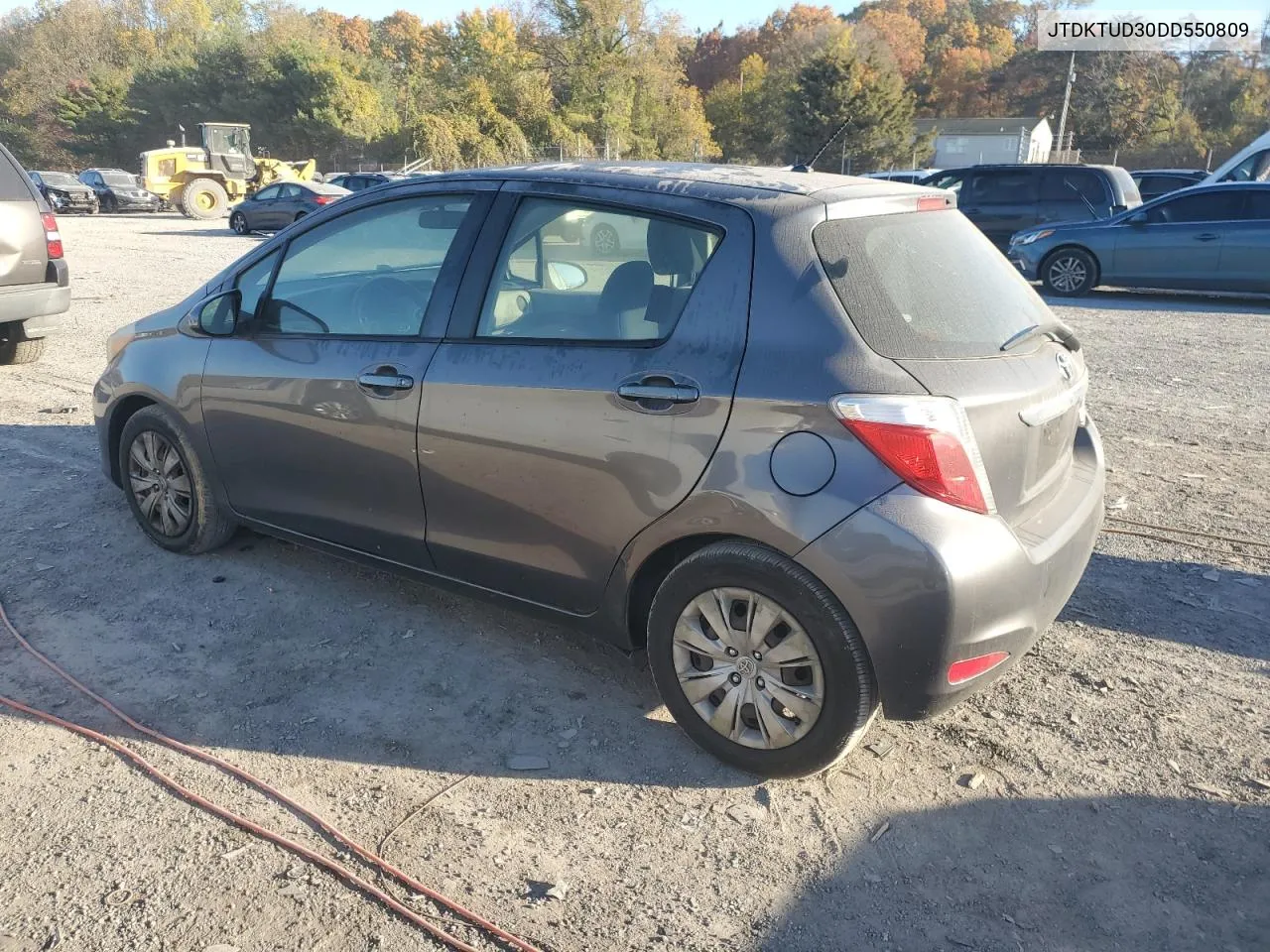 2013 Toyota Yaris VIN: JTDKTUD30DD550809 Lot: 75980334