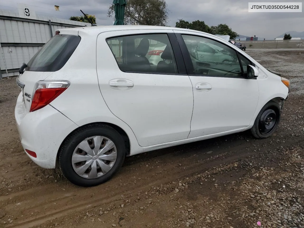 2013 Toyota Yaris VIN: JTDKTUD35DD544228 Lot: 76622424