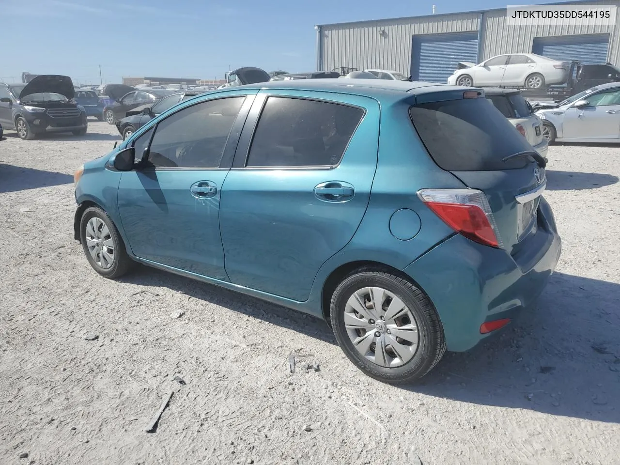 JTDKTUD35DD544195 2013 Toyota Yaris