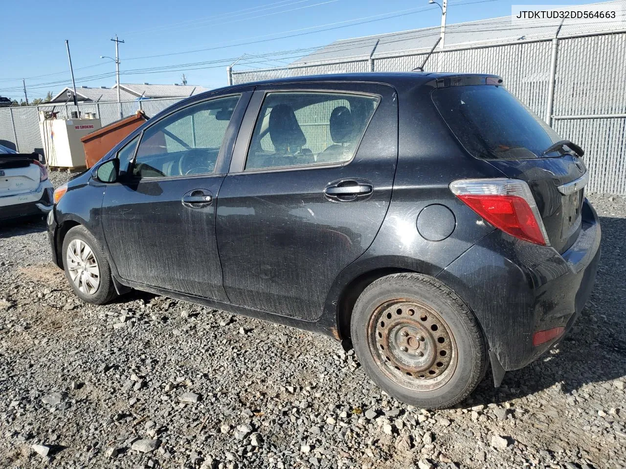 2013 Toyota Yaris VIN: JTDKTUD32DD564663 Lot: 78122644