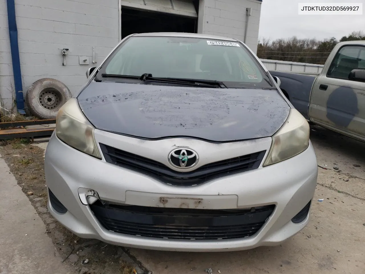 2013 Toyota Yaris VIN: JTDKTUD32DD569927 Lot: 79424964