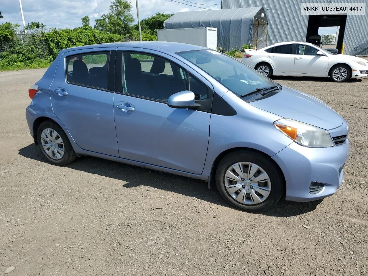 2014 Toyota Yaris VIN: VNKKTUD37EA014417 Lot: 63224394