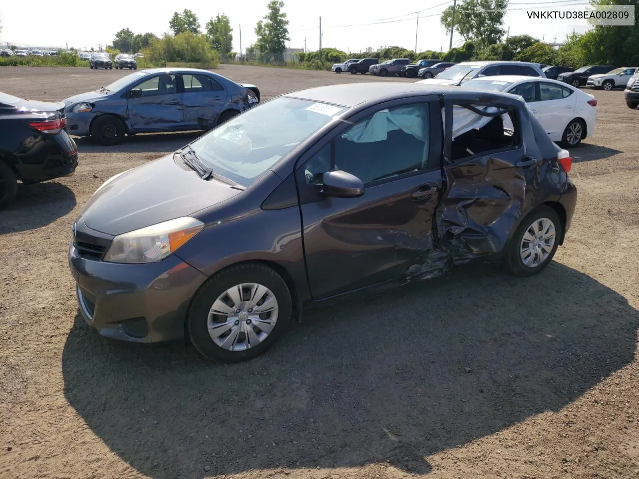 VNKKTUD38EA002809 2014 Toyota Yaris