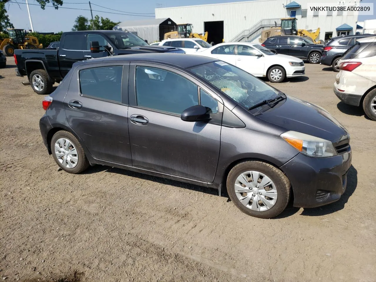 2014 Toyota Yaris VIN: VNKKTUD38EA002809 Lot: 68558504