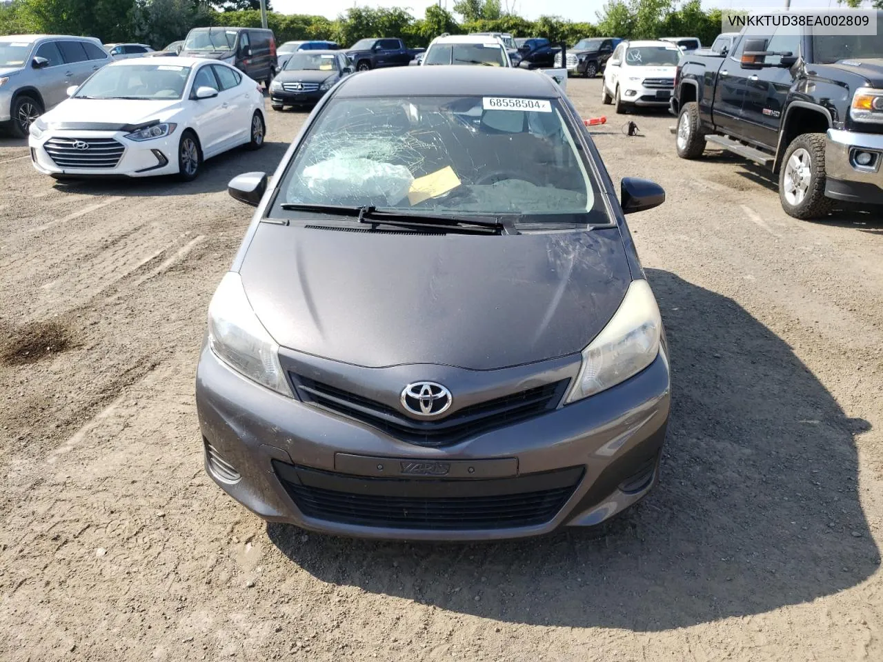 VNKKTUD38EA002809 2014 Toyota Yaris