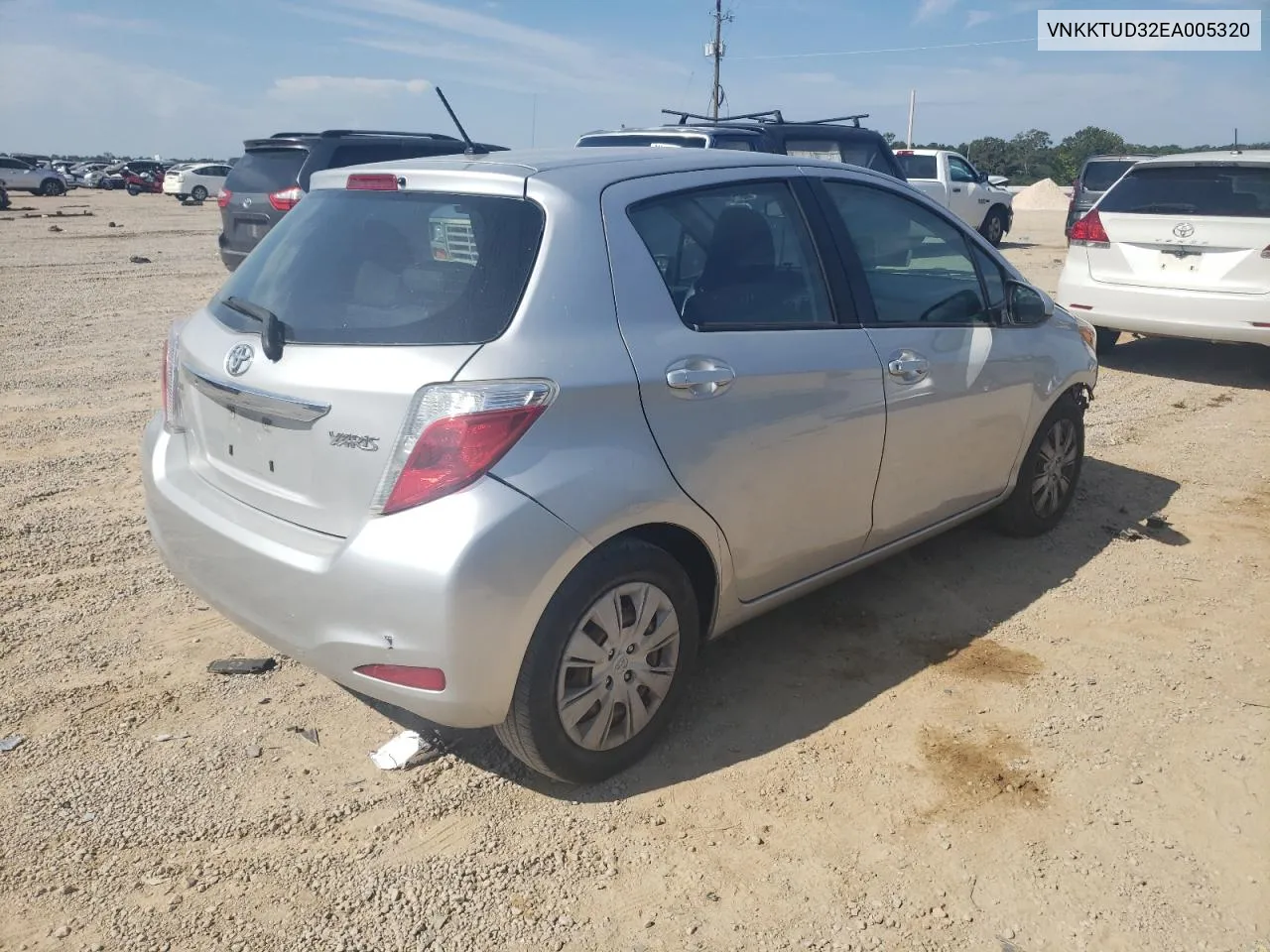 2014 Toyota Yaris VIN: VNKKTUD32EA005320 Lot: 68763014