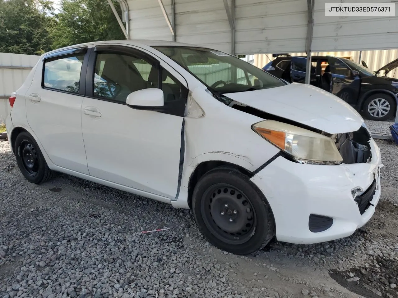 JTDKTUD33ED576371 2014 Toyota Yaris