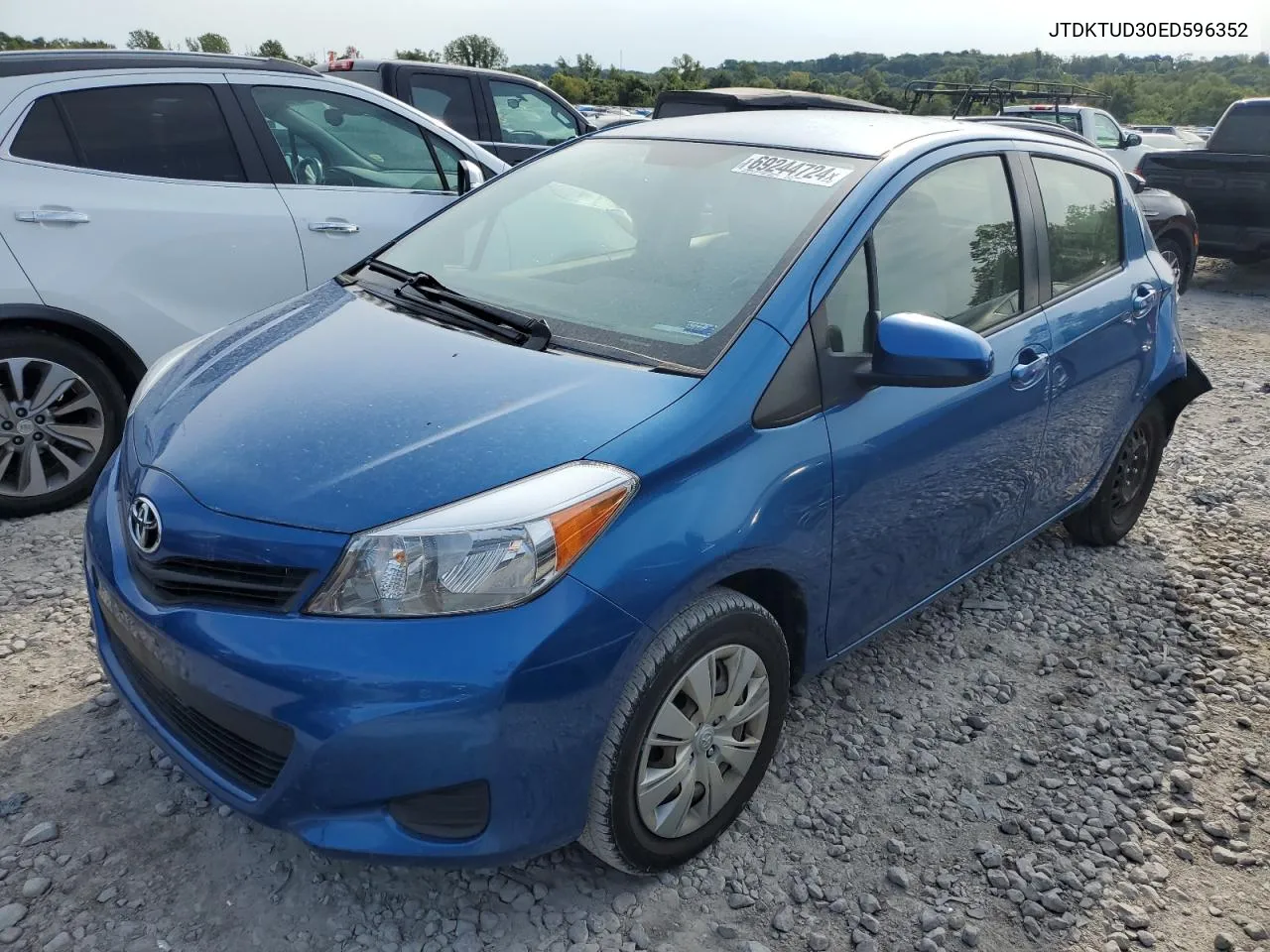 JTDKTUD30ED596352 2014 Toyota Yaris