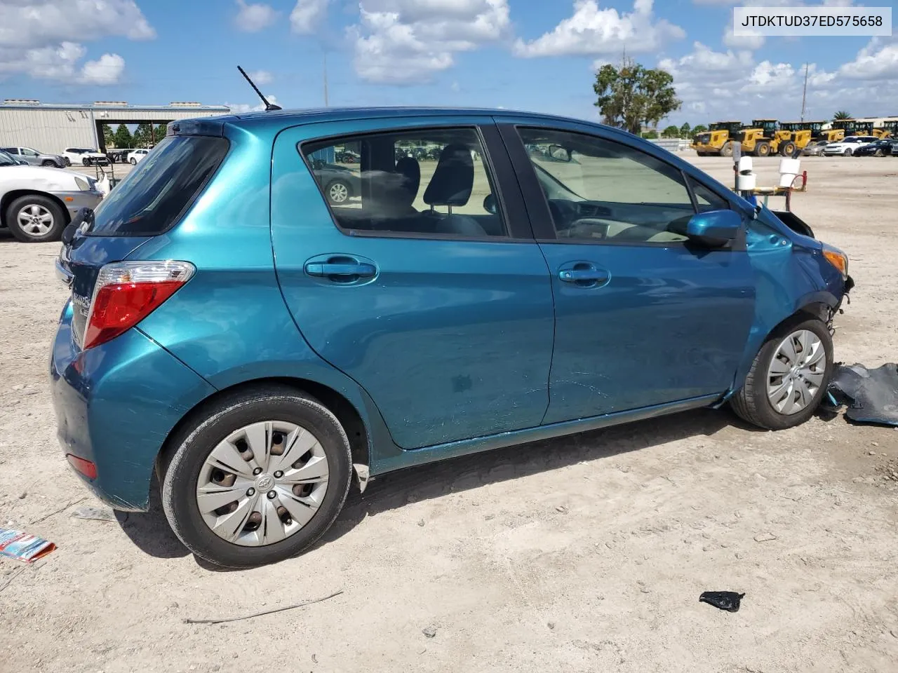 JTDKTUD37ED575658 2014 Toyota Yaris