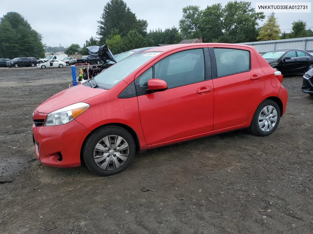 VNKKTUD33EA012731 2014 Toyota Yaris