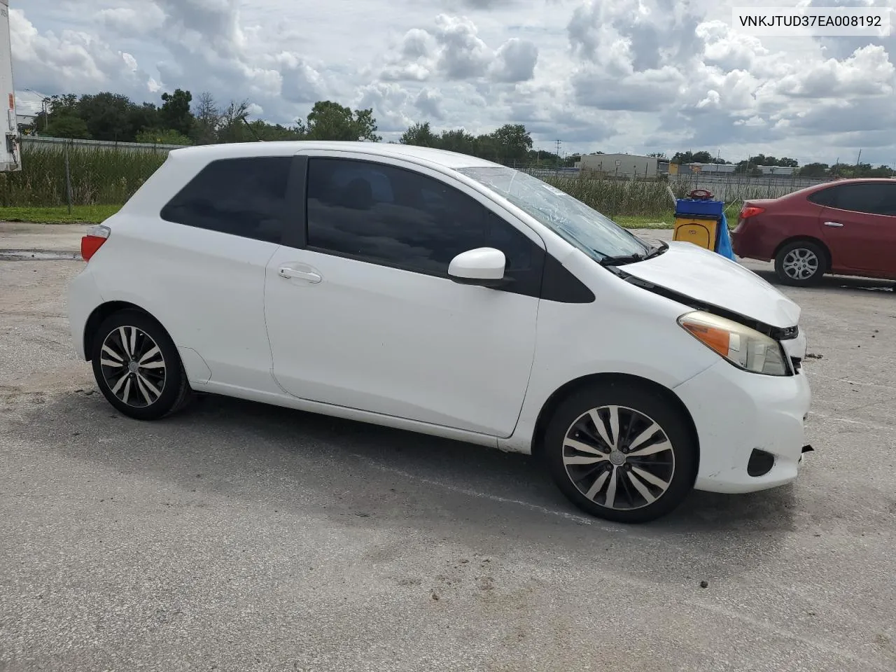 2014 Toyota Yaris VIN: VNKJTUD37EA008192 Lot: 70955594