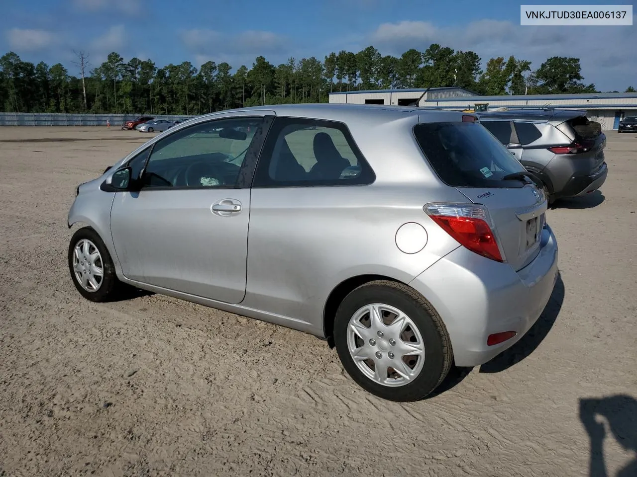 VNKJTUD30EA006137 2014 Toyota Yaris