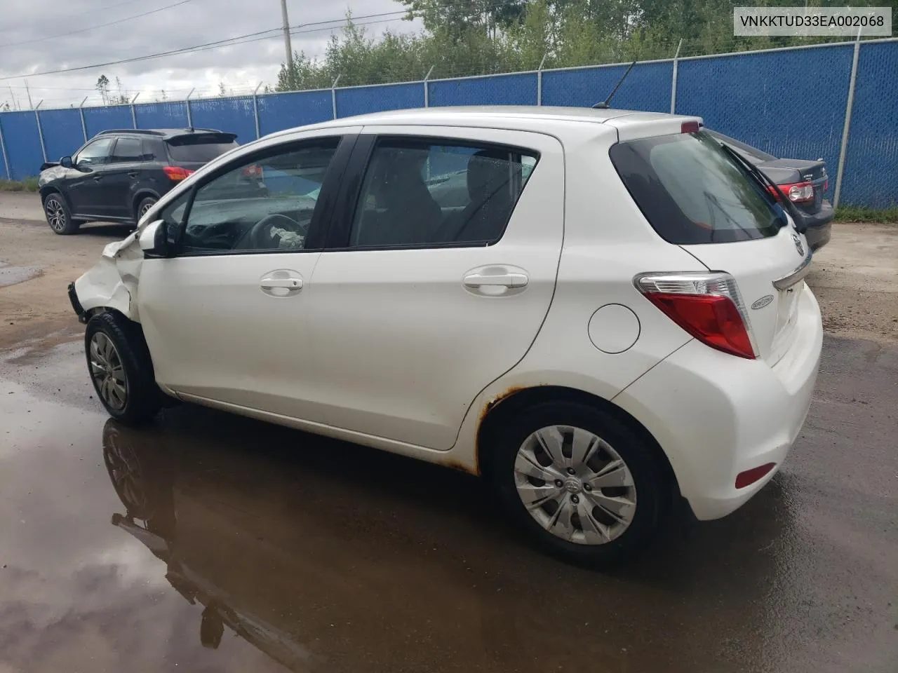 2014 Toyota Yaris VIN: VNKKTUD33EA002068 Lot: 72396104