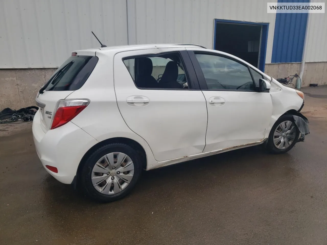 2014 Toyota Yaris VIN: VNKKTUD33EA002068 Lot: 72396104