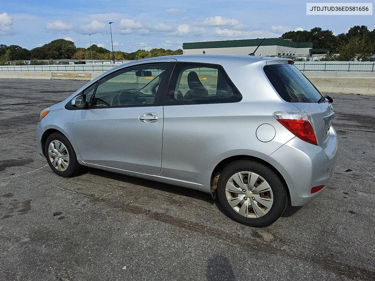 2014 Toyota Yaris VIN: JTDJTUD36ED581656 Lot: 74512234