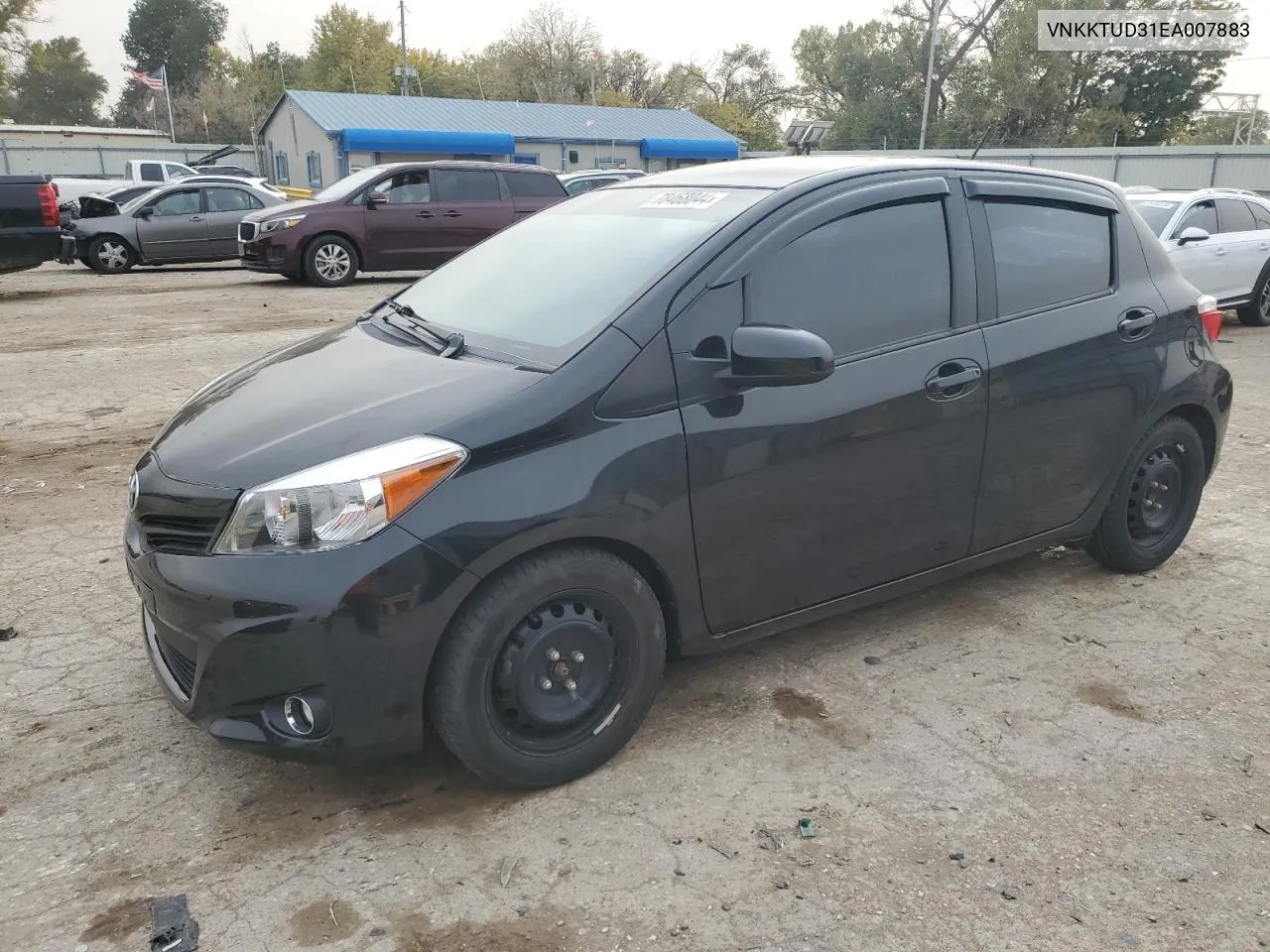 VNKKTUD31EA007883 2014 Toyota Yaris