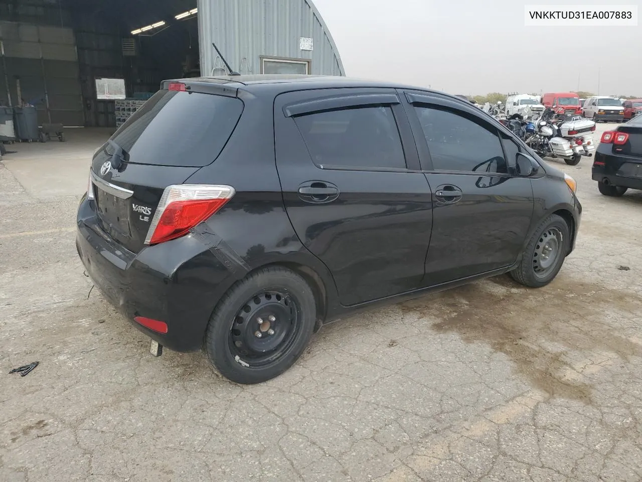 VNKKTUD31EA007883 2014 Toyota Yaris