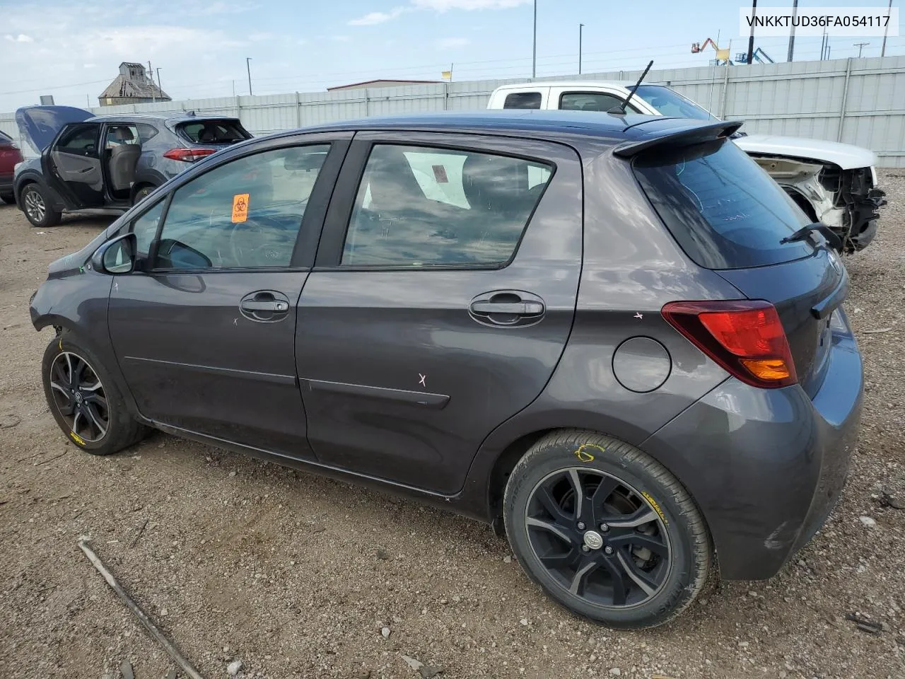 VNKKTUD36FA054117 2015 Toyota Yaris