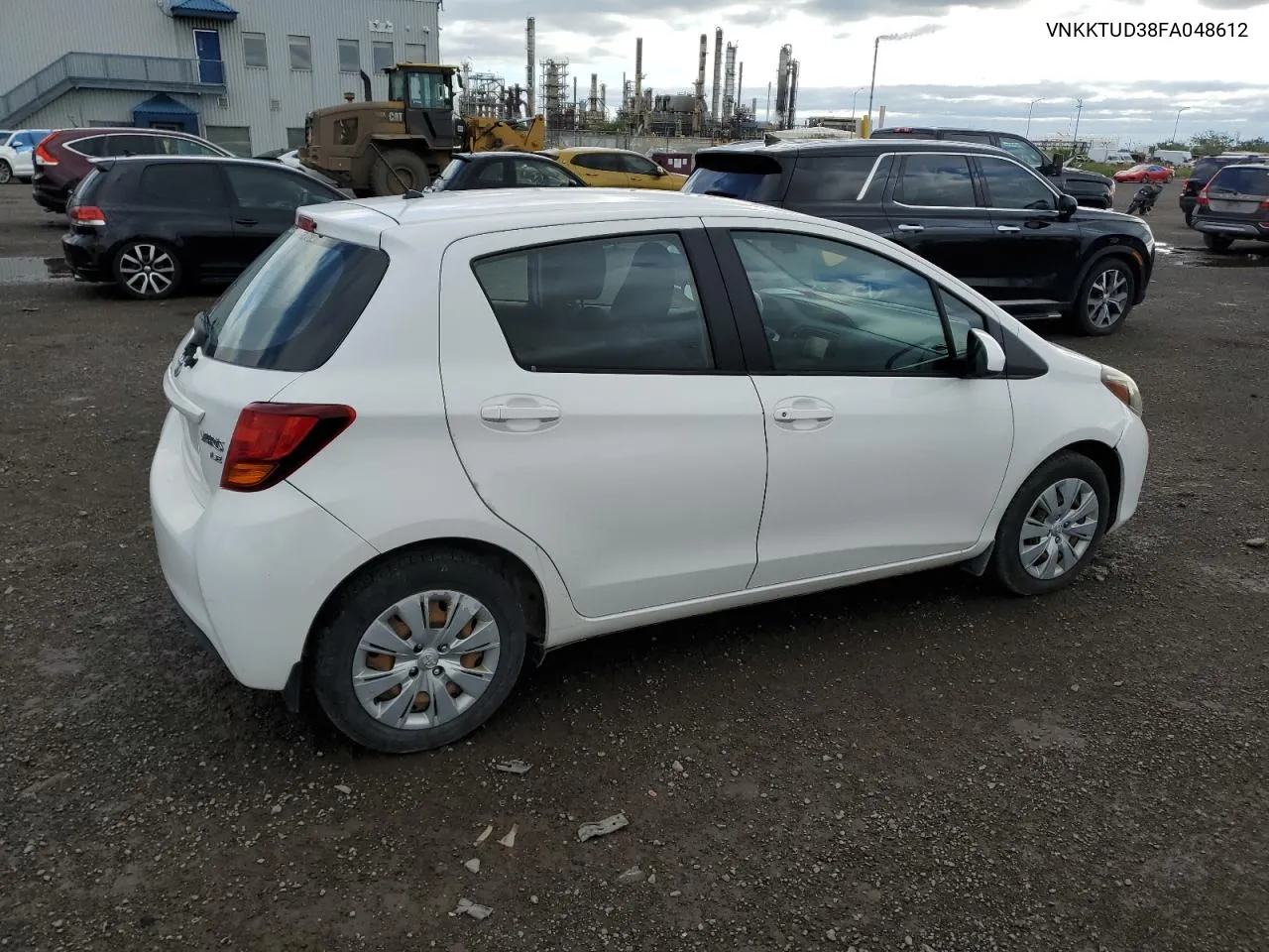 VNKKTUD38FA048612 2015 Toyota Yaris