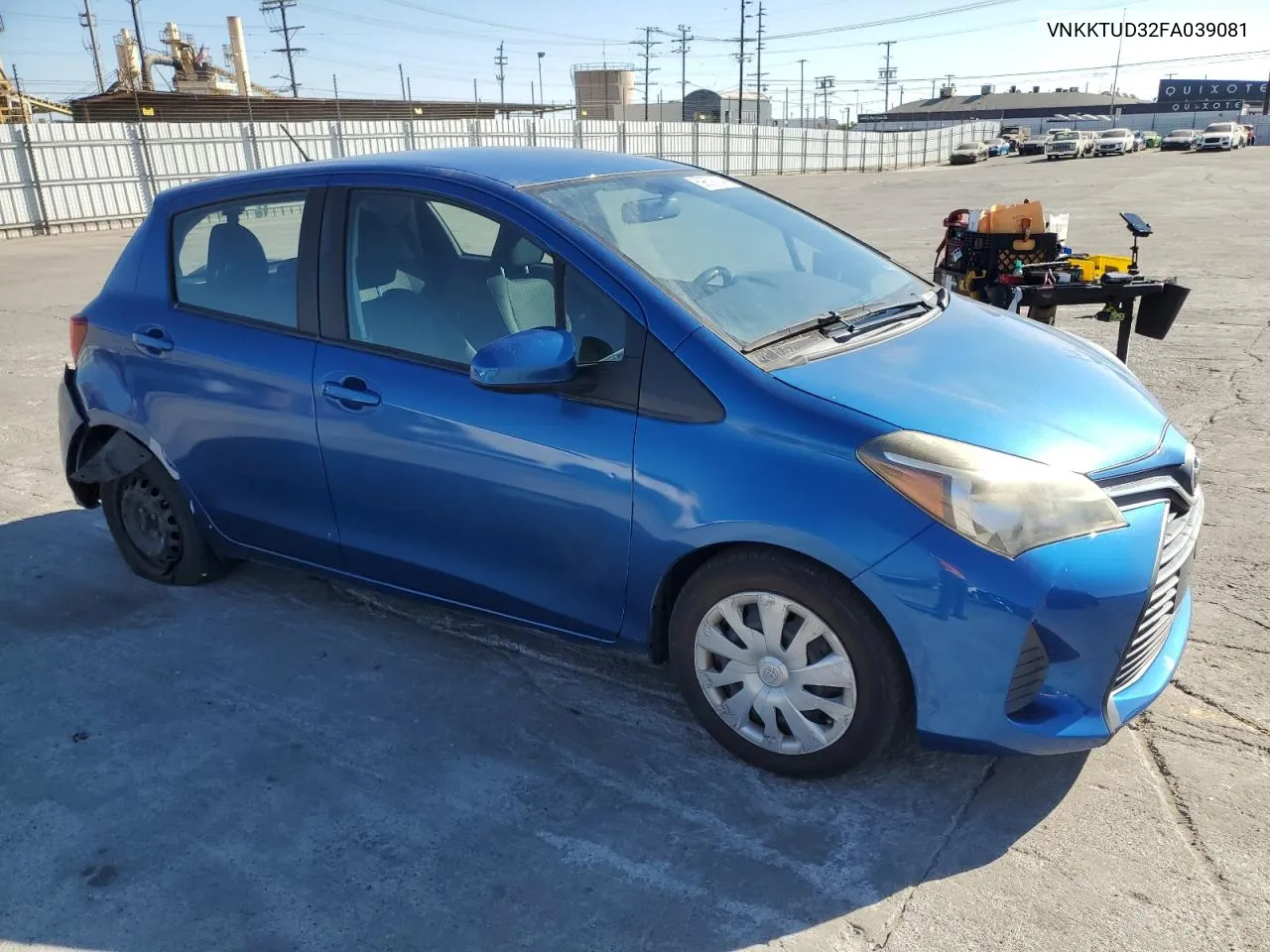 2015 Toyota Yaris VIN: VNKKTUD32FA039081 Lot: 69879204