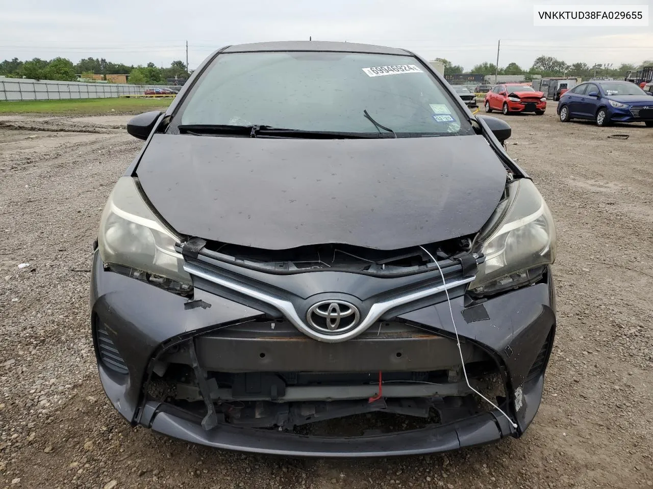 VNKKTUD38FA029655 2015 Toyota Yaris