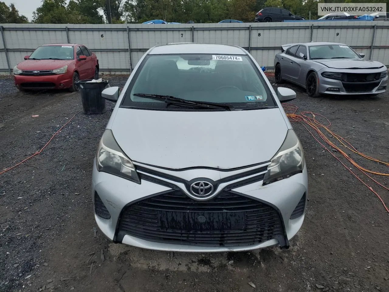 2015 Toyota Yaris VIN: VNKJTUD3XFA053242 Lot: 70605474