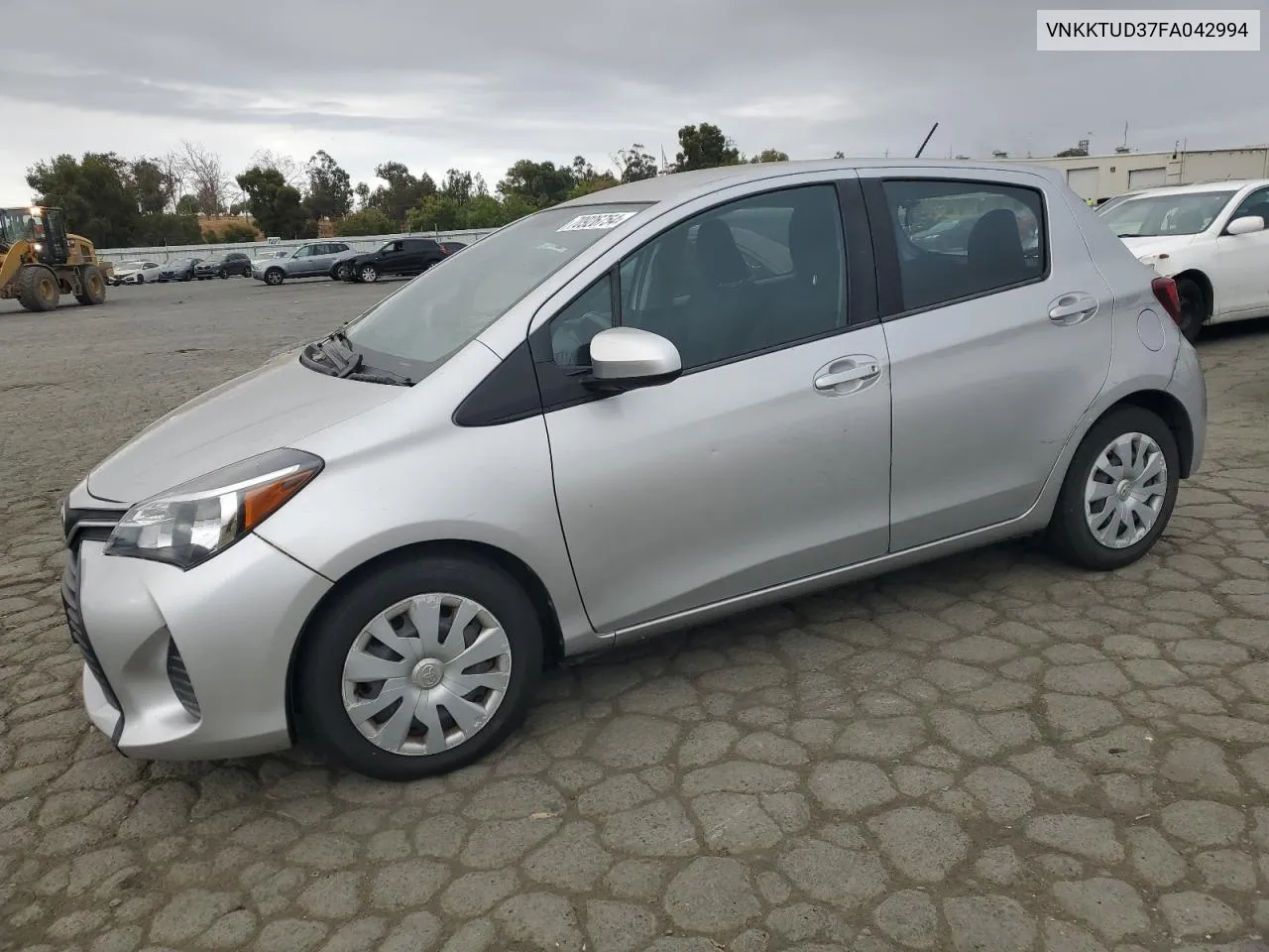 2015 Toyota Yaris VIN: VNKKTUD37FA042994 Lot: 70926754