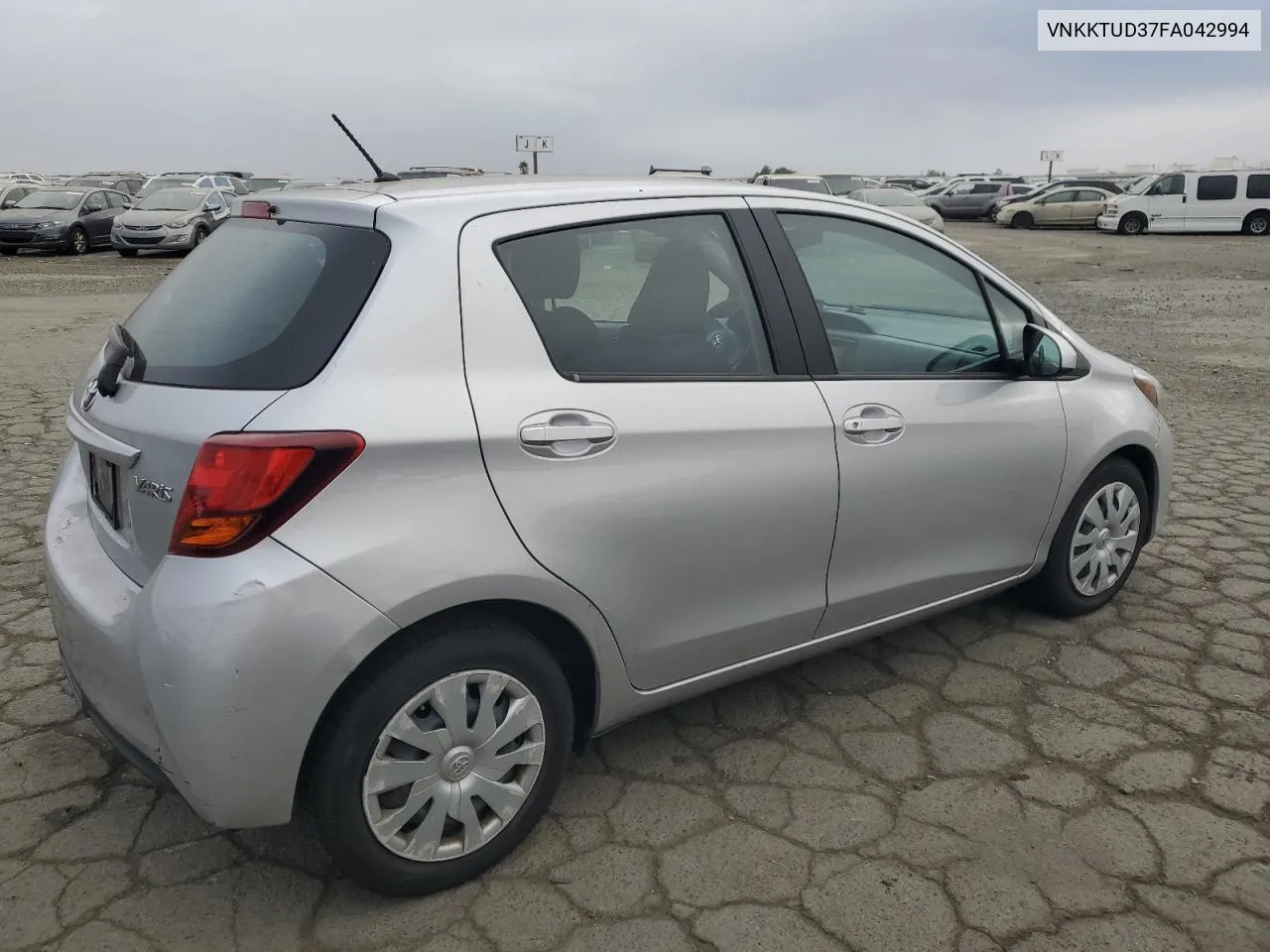 2015 Toyota Yaris VIN: VNKKTUD37FA042994 Lot: 70926754