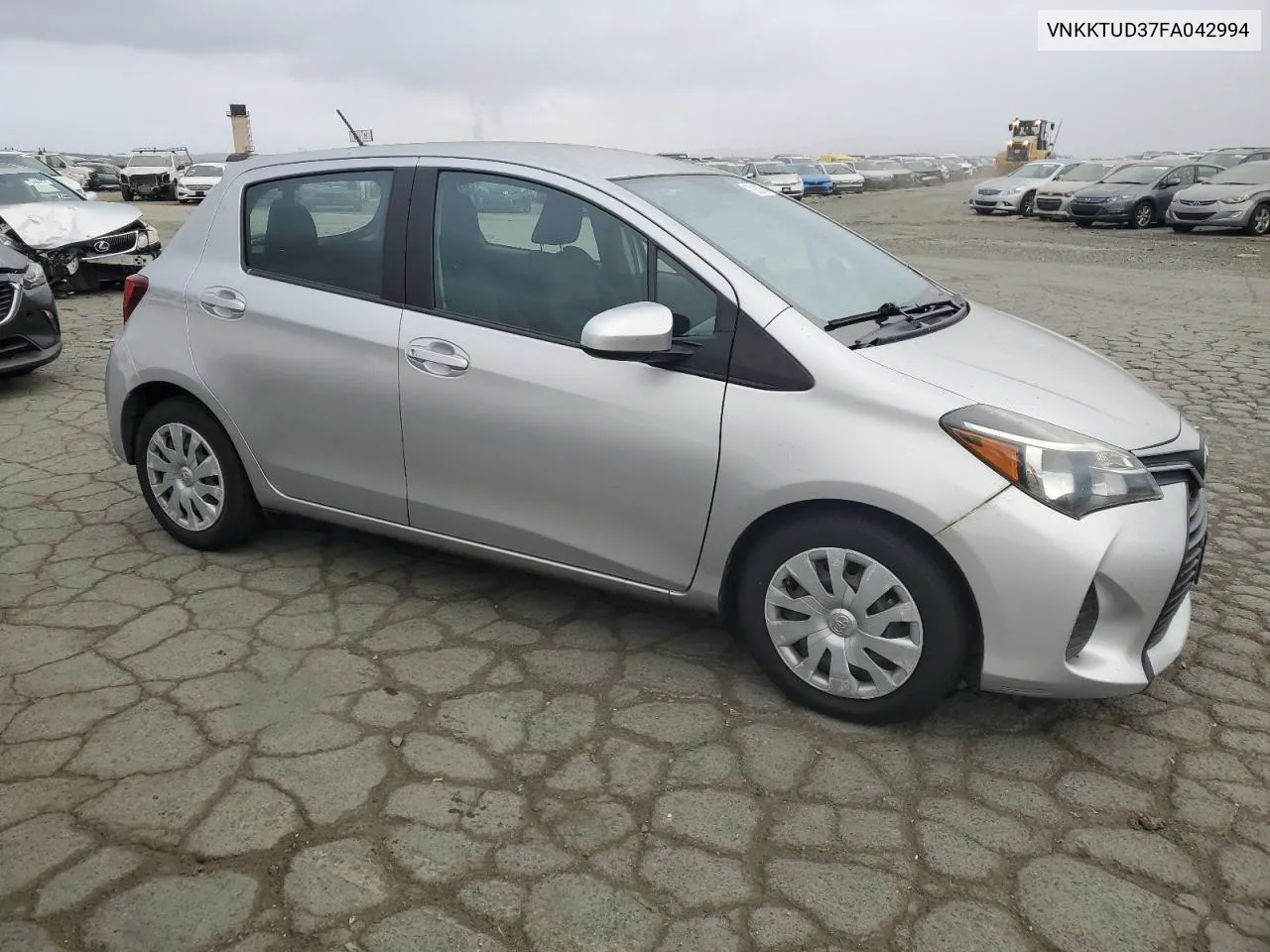 2015 Toyota Yaris VIN: VNKKTUD37FA042994 Lot: 70926754