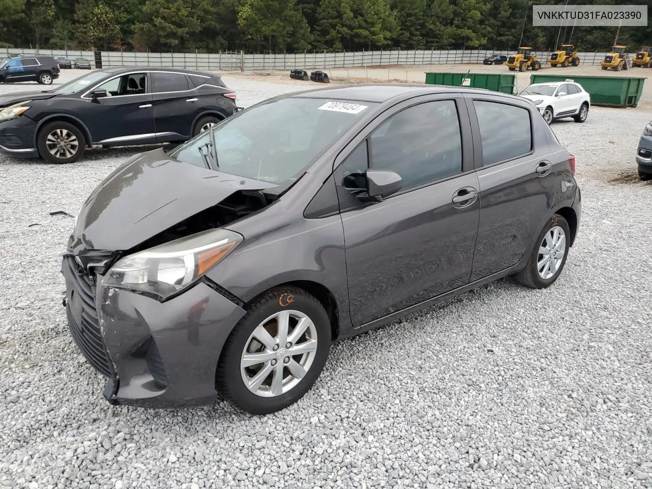 VNKKTUD31FA023390 2015 Toyota Yaris