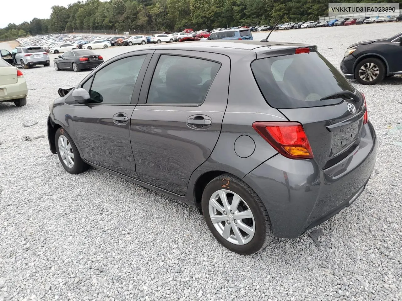 2015 Toyota Yaris VIN: VNKKTUD31FA023390 Lot: 70979464