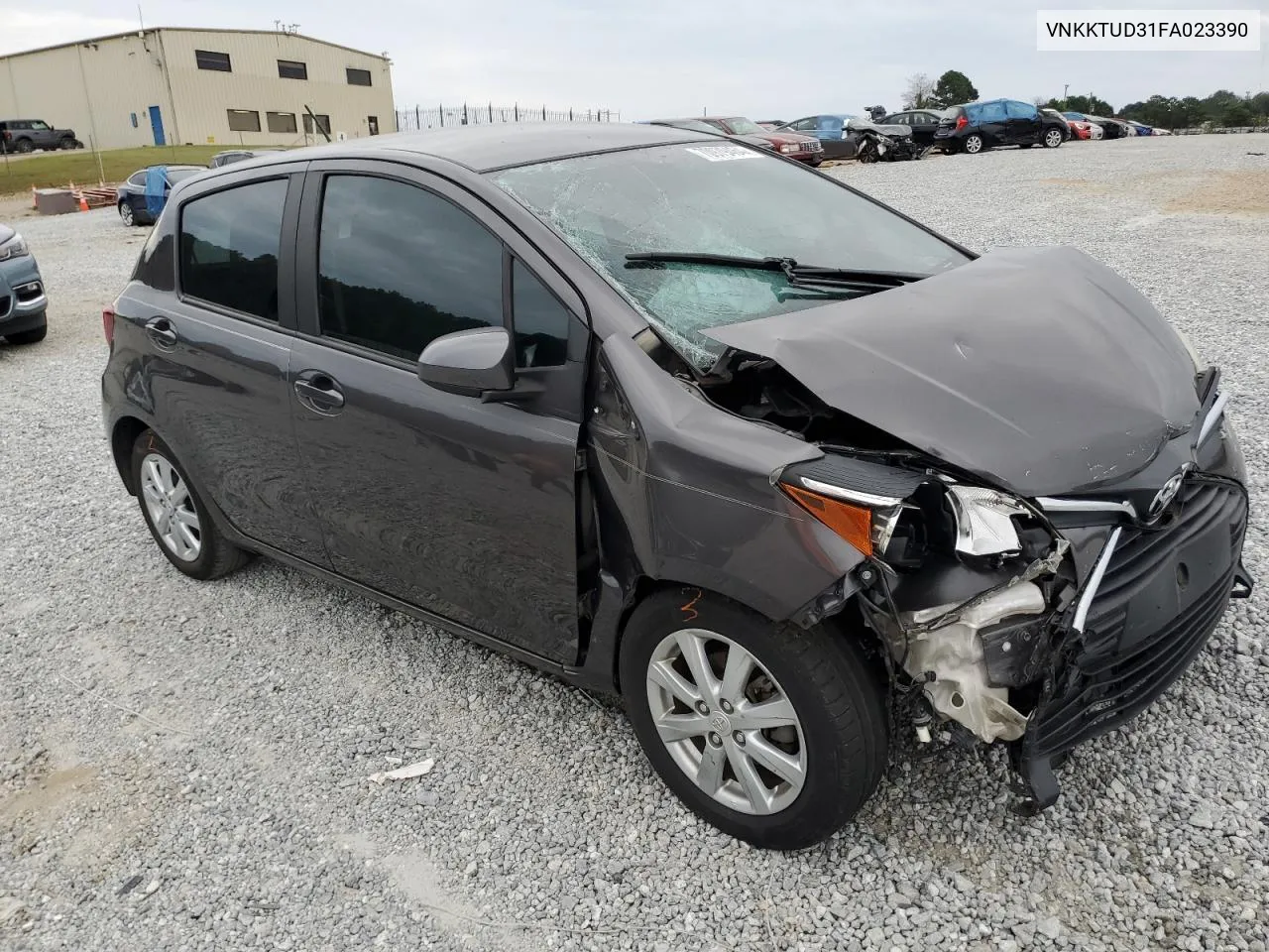 VNKKTUD31FA023390 2015 Toyota Yaris