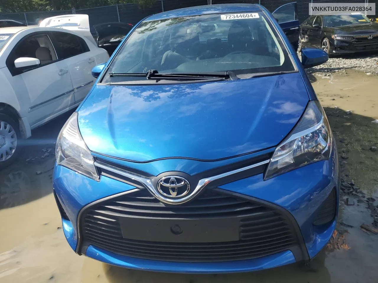 VNKKTUD33FA028364 2015 Toyota Yaris