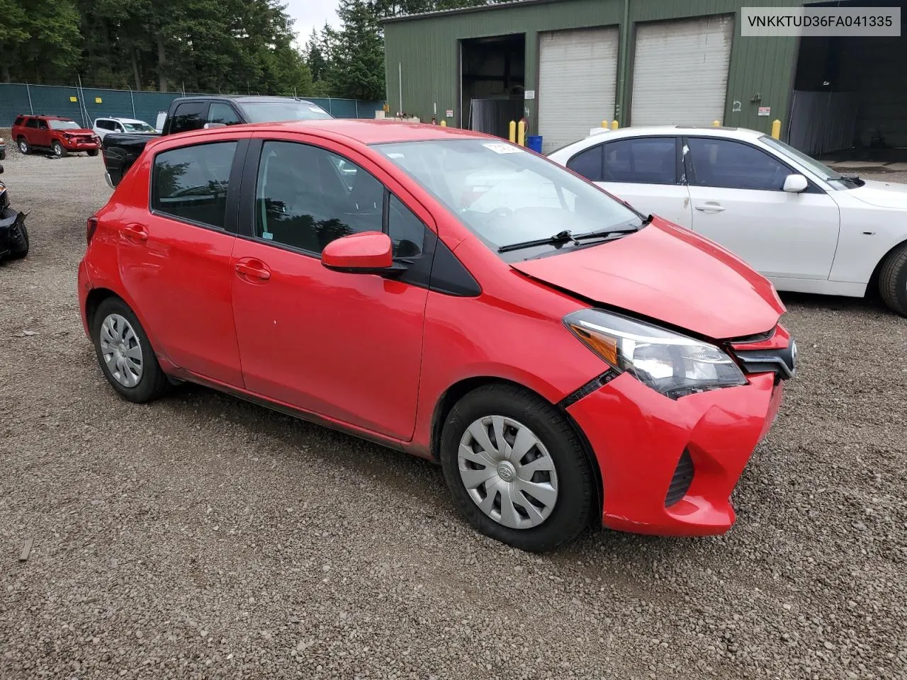 VNKKTUD36FA041335 2015 Toyota Yaris