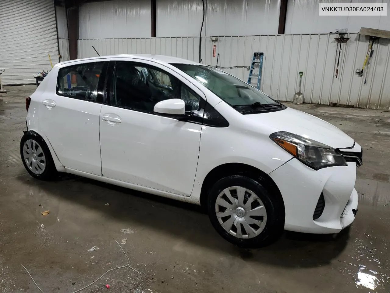 2015 Toyota Yaris VIN: VNKKTUD30FA024403 Lot: 73528114