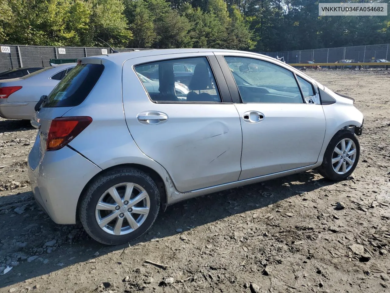 2015 Toyota Yaris VIN: VNKKTUD34FA054682 Lot: 73711414