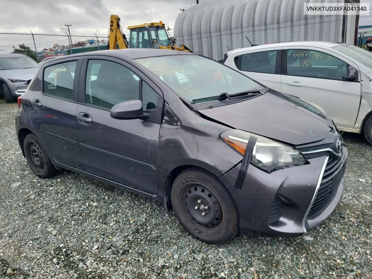 2015 Toyota Yaris VIN: VNKKTUD3XFA041340 Lot: 74658994