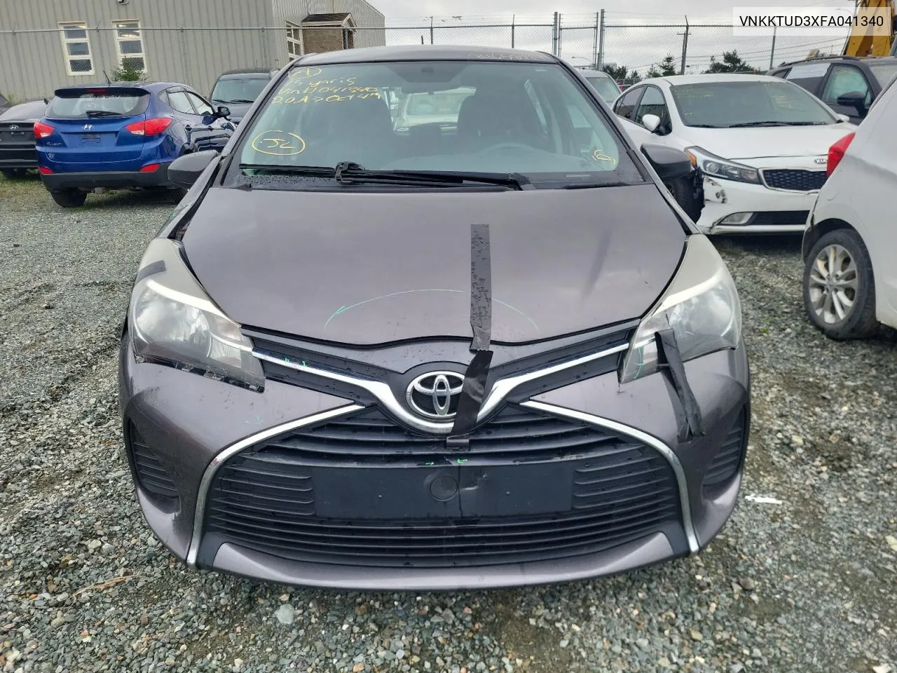 2015 Toyota Yaris VIN: VNKKTUD3XFA041340 Lot: 74658994