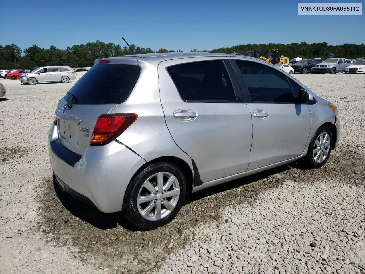 2015 Toyota Yaris VIN: VNKKTUD30FA035112 Lot: 75218634