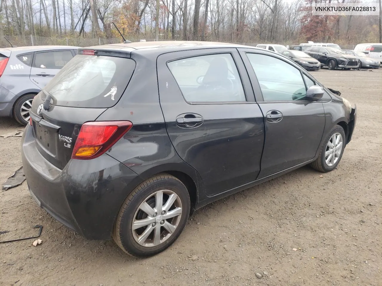 2015 Toyota Yaris VIN: VNKKTUD36FA028813 Lot: 78117674