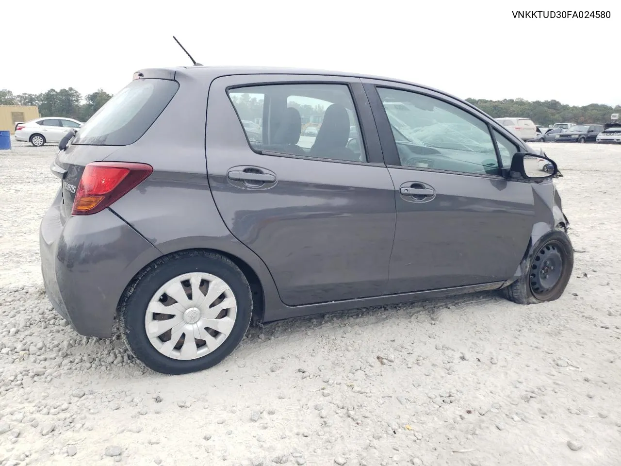 2015 Toyota Yaris VIN: VNKKTUD30FA024580 Lot: 79369594