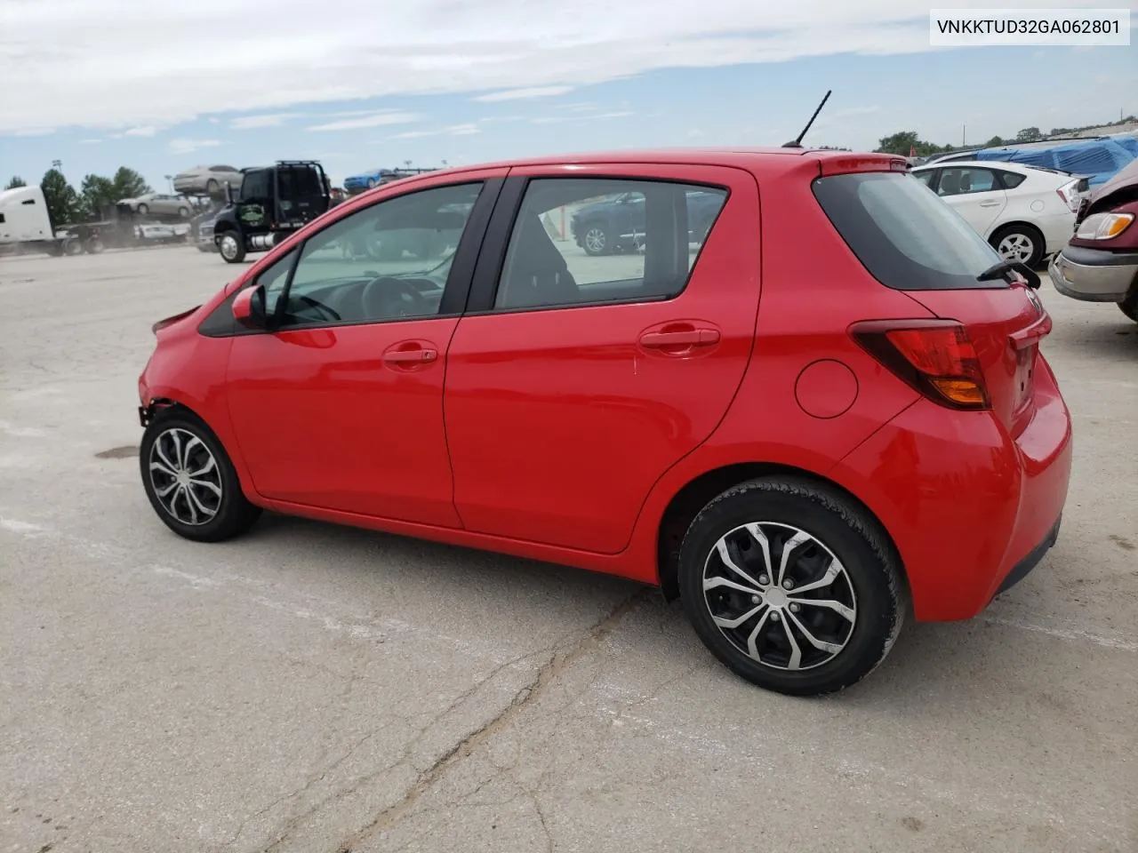 2016 Toyota Yaris L VIN: VNKKTUD32GA062801 Lot: 59870234