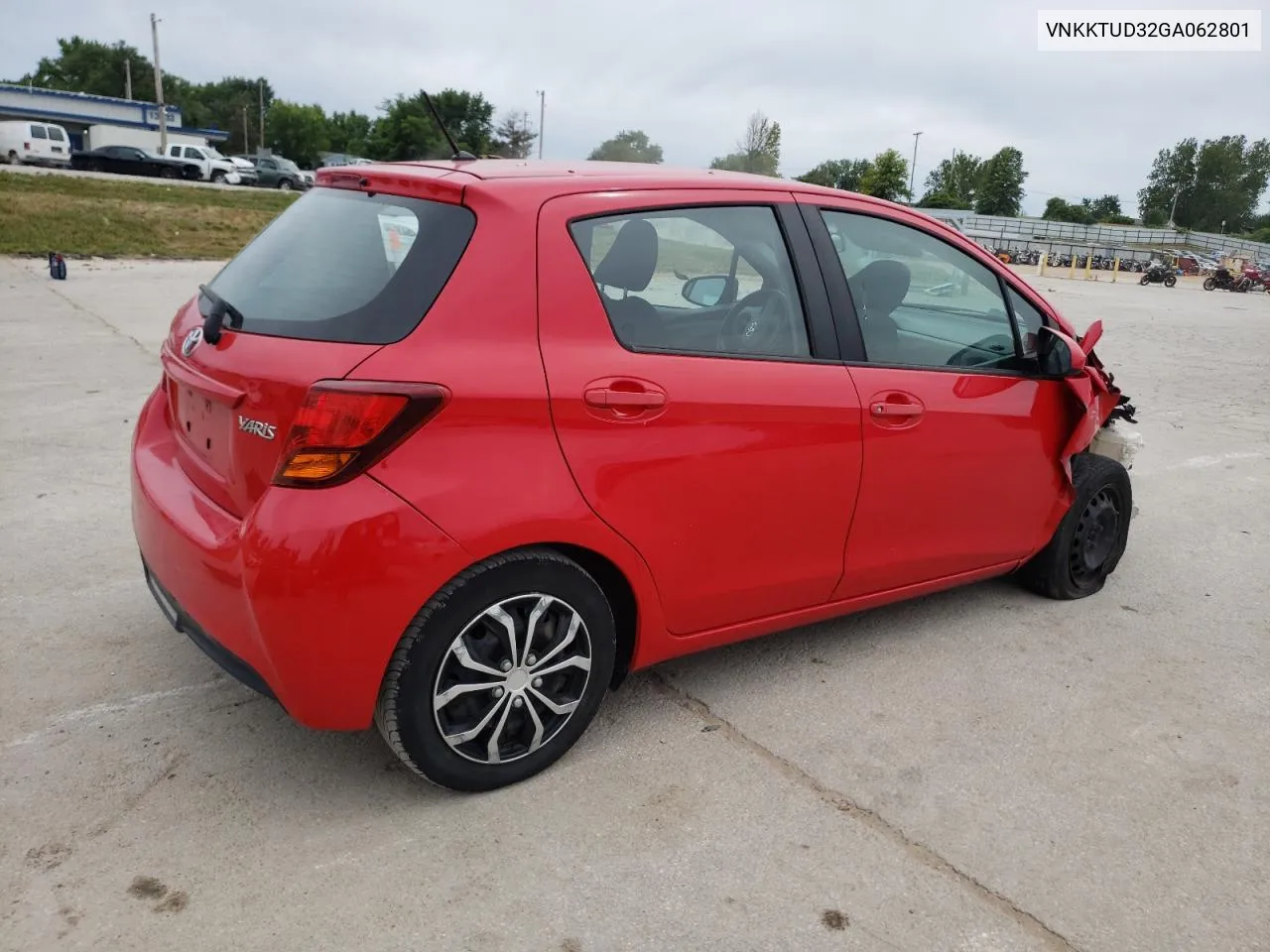 2016 Toyota Yaris L VIN: VNKKTUD32GA062801 Lot: 59870234